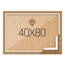 보석십자수 패브릭형 액자 40x80 고급형 매트앤틱 (아크릴 보호필름-스티커판 포함)