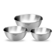 ZG05 키친아트 유로 믹싱볼 바가지 샐러드볼 다라이 중 스텐믹싱볼 믹싱볼세트 스텐채반 스텐다, CK 본상품선택