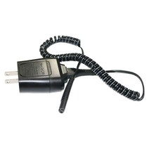 Braun Shaver Series 7 35 S3 충전기 Braun Electric Razor 190/199 교체 용 12V 어댑터 US 플러그 용 전원 코드, 하나, 검정