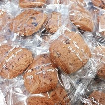 그린밀크쿠키 개별포장 낱개포장 초코칩쿠키 대용량과자 사무실간식, 1box, 500g