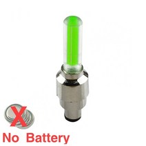 자전거led 자전거 등 라이트 전조등 후레쉬 후미등 킥보드 전기 전동 네온 조명 모션 센서 조명 도로 용 배터리 없음 mtb 산악 타이어 타이어 밸브 액세서리, 배터리 없음 녹색