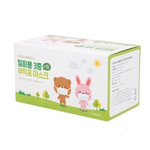 아이쿤 아동용 일회용 마스크 kc인증, 50매입