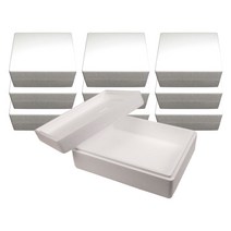 자체브랜드 스티로폼박스 백색 종합1호 10개 5k T7