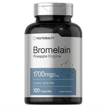 호바흐 브로멜라인 파인애플효소 1700mg 120캡슐, 120정, 1개