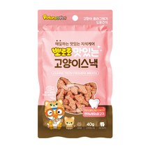 뽀로로펫 맛있는 고양이 스낵, 연어+새우+닭고기, 40g, 12개