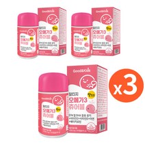 굿앤키즈 알티지 오메가3 츄어블 1000mg 90캡슐 3개월분, 알티지 오메가3 츄어블 1개월