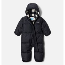 컬럼비아키즈 스너글리 버니 다운 패딩 우주복 블랙 유아 번팅 보온 아우터 Infant Snuggly Bunny Bunting