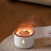 자연기화식 가열 차량 휴대 가습기 최신 화염 디퓨저 두 가지 스프레이 모드 아로마 오일, 회색, 영국