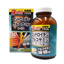 웰니스 일본 대용량 콘드로이친 글루코사민 무릎 관절 연골 영양제 관절에 좋은영양제, 720정, 1개