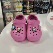 크록스키즈 클래식 라인드 클로그 키즈 207010-6sw