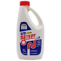 유한 펑크린 1L 배수구 욕실 화장실 청소 씽크대 세면대 하수구 클리너 뚫어 세정 세척, 1