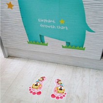 일음쇼핑^^m조인컴퍼니 야광발바닥스티커 시리즈3 4종 택1 팬시 아이 아기방꾸미기 거실 다용도인테리어 놀이방꾸미기 다용도일medi^^, ab^^선택있슴화살표F-260