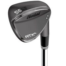 Cleveland RTX4 클럽 샌드 웨지 CS, 블랙사틴, 56도, 블랙사틴