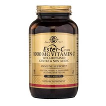 Solgar 솔가 에스터 C 플러스 비타민C 1000mg 180타블렛, 3개, 180개입