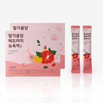 루킨 딸기퐁당 배도라지 농축액 스틱 12ml x 21p, 딸기맛, 2개