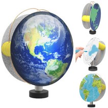 호모폴라 자전 지구본 1인용 만들기 전동기 오른 나사 법칙 회전 운동 에너지 교육 학습