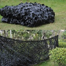 차박 텐트 위장 그물 사냥 차박텐트 홈 인테리어, 10 4Mx5M, 08 Black Camo Netting