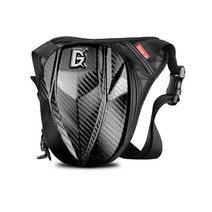 CUCYMA 1609 오토바이가방 바이크가방 오토바이허벅지가방 오토바이힙색, 블랙