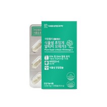 초임계 식물성 알티지 오메가3 영양제 rtg 오메가쓰리, 1개, 30정, 30정