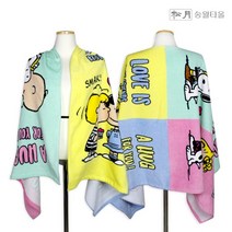 송월타올 스누피 허그 비치타올76 1장 (76x152cm), 1개