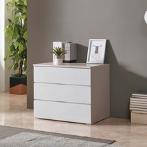 [(주)티에스퍼니처] 디스포크 스마트차드 3단서랍장, 선택:그레이