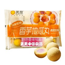 [천천중국식품]쑈랜 썅위 띠과완-고구마소 찹쌀완자 420g, 1개