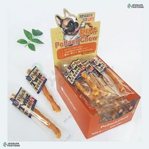 웰시코기 황태츄 꽈배기 S 치석제거 간식 스트레스완화 스피츠 퍼그