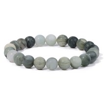 Matte Natural Healing Stone 8MM Beads Bracelets For Women Men Frosted Quartzs Agates [G00050933]