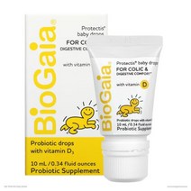 바이오가이아 프로텍티스 베이비드롭 액상 프로바이오틱스 유산균 비타민D 10ml 튜브형 1개