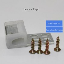 트랙터 의자 부품 1Pc 소파 스프링 고정 클립 Srews/손톱 자동차 좌석 버클 홈 가구 Hasps 철 하드웨어 액, 02 Screws Type