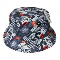 크룩스앤캐슬 KILLA BUCKETHAT - HISTORY PRINT MULTI