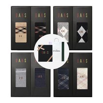 [닥스양말] 2023 닥스 여자 2족 패션 양말 선물 세트