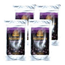 브라질 아사이베리 파우더(분말)50g x4봉, 4개