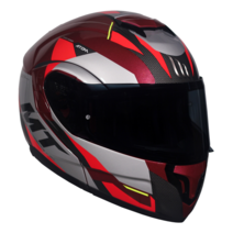MT헬멧 시스템 아톰 ATOM SV TRANSCEND GLOSSY RED