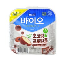 바이오 초코링프로틴볼 토핑요거트 130g x 12개, 상세페이지 참조, 상세페이지 참조