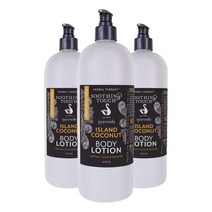 수딩터치 바디 로션 아일랜드 코코넛 향, 3개, 946.4ml