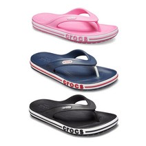 크록스 남녀공용 슬리퍼 쪼리 바야밴드 플립 205393 3종 택1