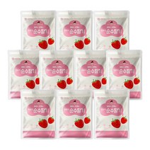 100% 순수딸기 동결건조 과일 스낵 20g X 10팩