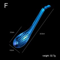 캐비어 스푼 분자 요리 도구 소쿠리 달걀 노른자 주방 악세사리, 06 F