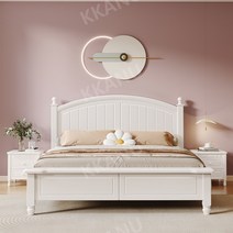 공주침대 화이트 소녀 학생 궁전 고급 성인 여자, 서랍형, 프린세스 침대