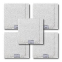 라임데일리 오가닉 호텔수건 40수 코마사 200g 5P, 화이트, 5개