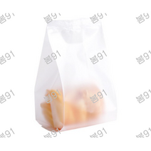 봄91 M형 스탠드 반투명 실링봉투 소, 100개입, 4개