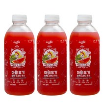 마이요기 생 수박 스무디 주스 즙 땡모반 태국 화채 에이드 음료 수 무설탕 100% 국내산 고창 씨없는 고당도 맛있는 꿀 과채 얼린 냉동 과일 NFC 착즙 쥬스 900ml 3병, 08.수박주스 900ml 10병