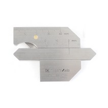 에스케이 일본정품 SK 용접게이지 WG-1 (40mm) 용접각도게이지 용접자, 1