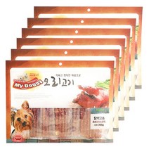 마이도기 착한 애견간식 300g x6개, 6개, 오리라이스져키 300g