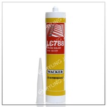 WACKER 럭키 실리콘 외장용 실란트 LC788 (회색) 300ml