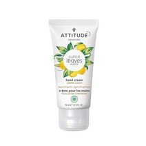 ATTITUDE 갈라진 를 천연 핸드 모이스처라이징 크림 EWG 인증 수분공급 레몬 잎 73.9ml(2.5플루이드 온스) (6팩) (18172), 15 Fl Oz (Pack of 1)_Lemon Lea