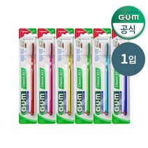 검 GUM 치과 일반 돔트림 칫솔 중간모 411 1개입, 없음