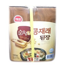 순창궁 콩재래된장14kg 된장국 된장 대용량된장 업소용된장, 1개, 14kg