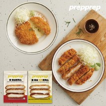 프렙프렙 튀겨나온 통등심 돈까스 3팩+ 치즈 돈까스 3팩